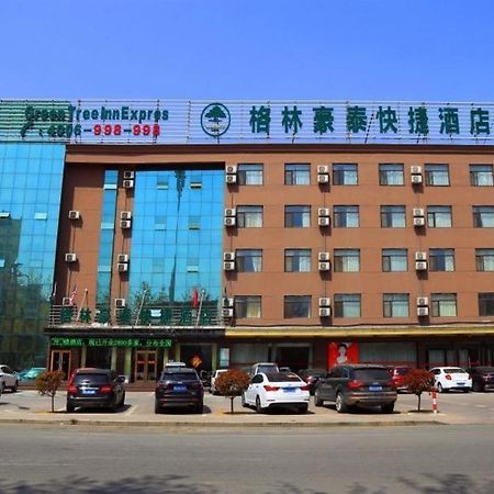Greentree Inn Shandong Linxi Pingyi Mengyang Road Express Hotel Dış mekan fotoğraf