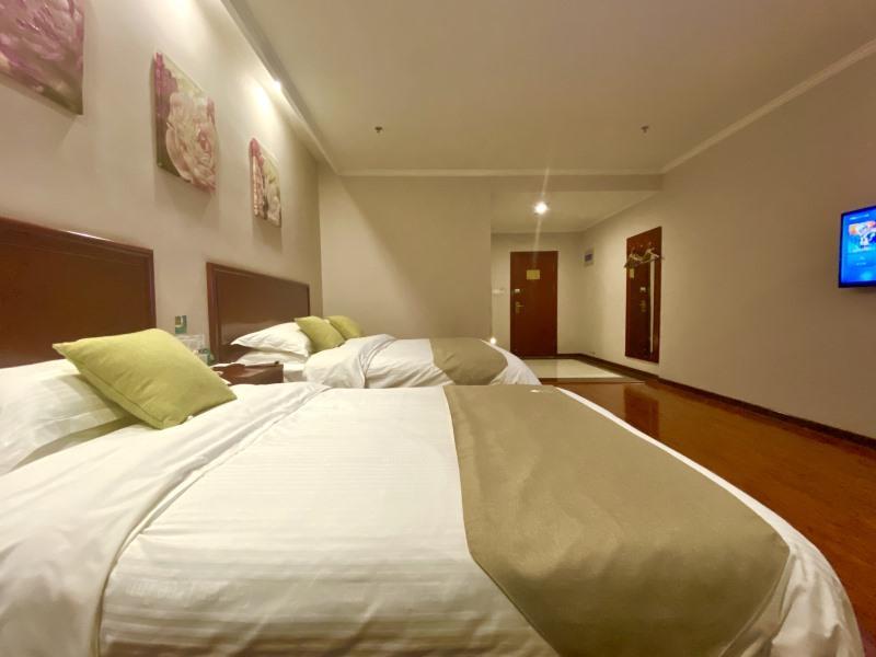 Greentree Inn Shandong Linxi Pingyi Mengyang Road Express Hotel Dış mekan fotoğraf