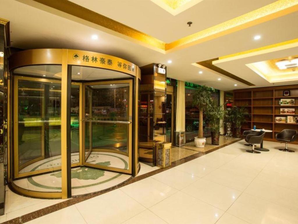 Greentree Inn Shandong Linxi Pingyi Mengyang Road Express Hotel Dış mekan fotoğraf