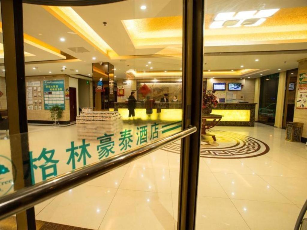 Greentree Inn Shandong Linxi Pingyi Mengyang Road Express Hotel Dış mekan fotoğraf