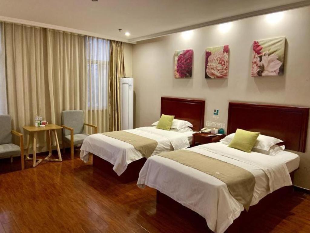 Greentree Inn Shandong Linxi Pingyi Mengyang Road Express Hotel Dış mekan fotoğraf