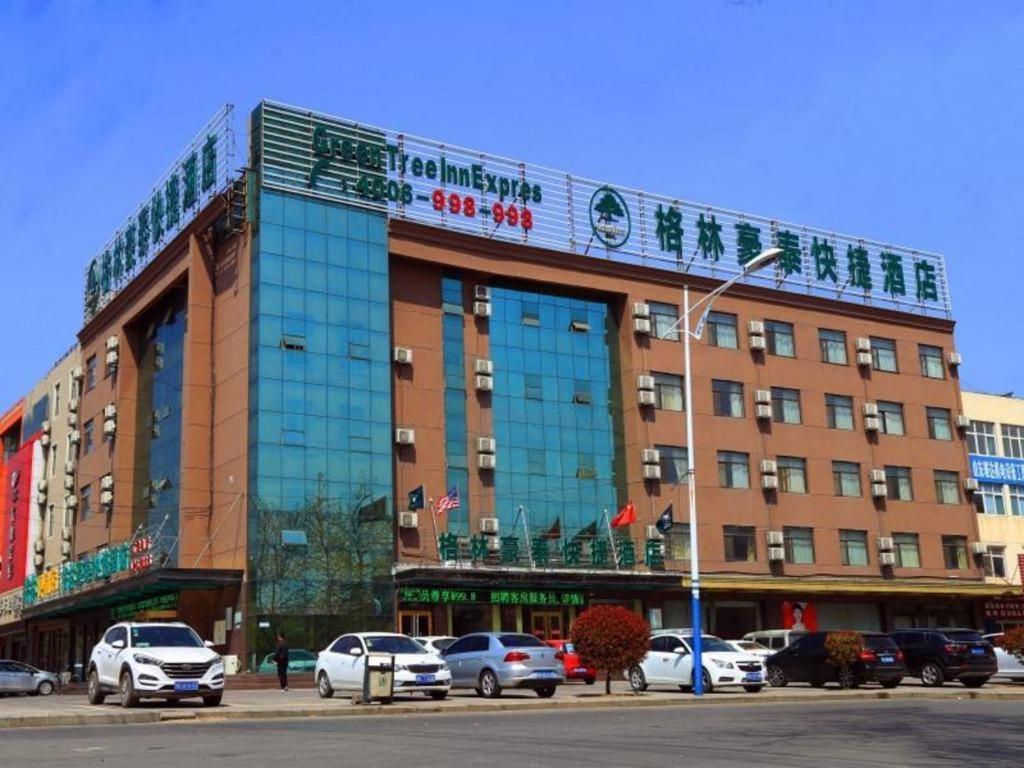 Greentree Inn Shandong Linxi Pingyi Mengyang Road Express Hotel Dış mekan fotoğraf
