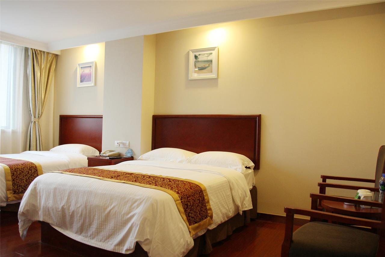 Greentree Inn Shandong Linxi Pingyi Mengyang Road Express Hotel Dış mekan fotoğraf