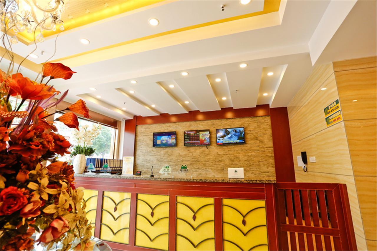 Greentree Inn Shandong Linxi Pingyi Mengyang Road Express Hotel Dış mekan fotoğraf